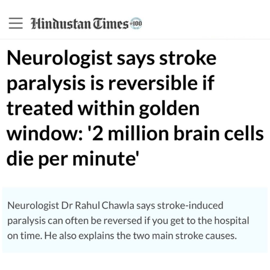 Neurologist says stroke paralysis is reversible if treated within golden window: ‘2 million brain cells die per minute